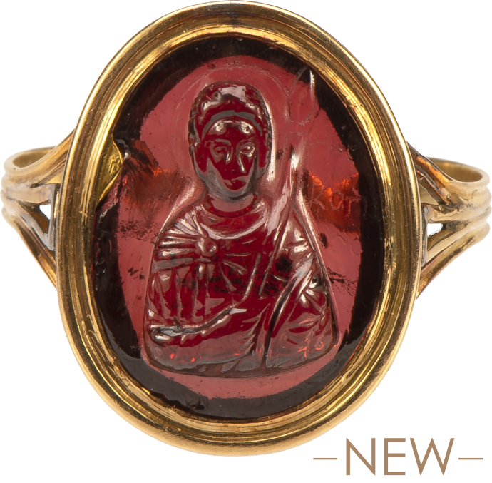 Ring with Cameo of Saint Procopius