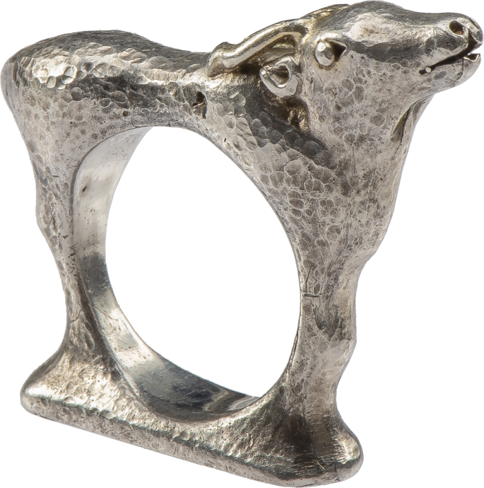 Mosheh Oved Stag Ring