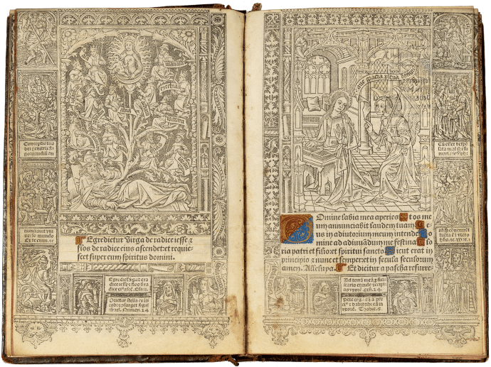 Printed Book of Hours (Use of Rome)