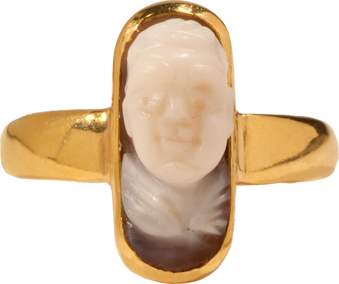 Cupid Cameo Ring