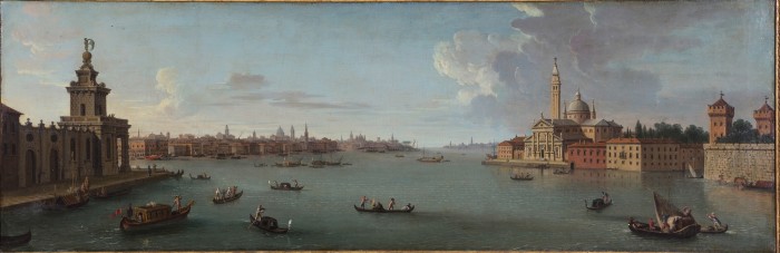 Antonio Joli, View of Venice. Bacino di San Marco with San Giorgio Maggiore and Punta della Dogana