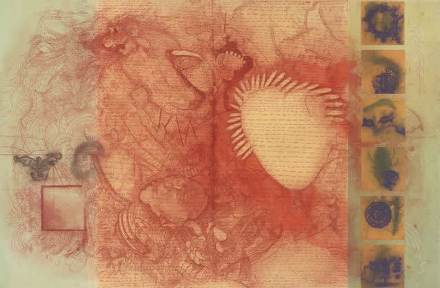 On Any Given Day, 2013 etching, mezzotint, relief & spit bite