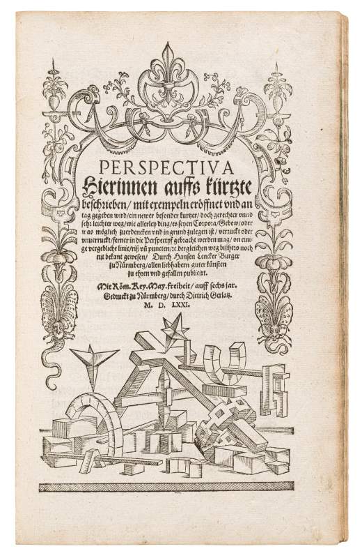 Hans Lencker, Lencker's Perspectiva – Didactic Manual Including a Special Instrument, 1571