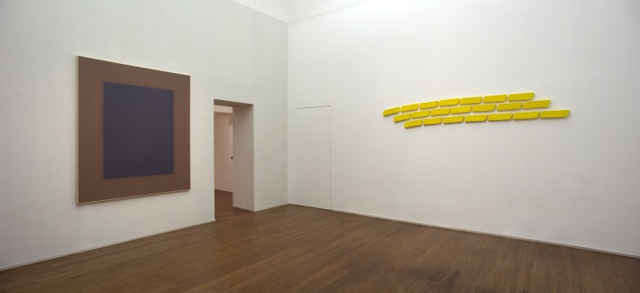 La pIttura in sé. Ulrich Erben, Pino Pinelli, Claude Viallat, installation view