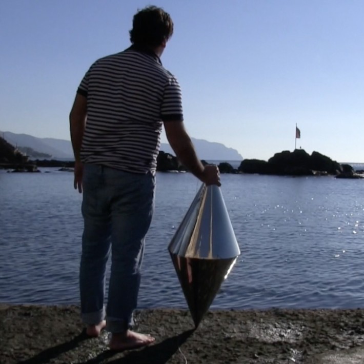 Matteo Negri and Navigator at Boccadasse, Genova