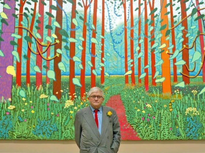 David Hockney at the Royal Acadamy