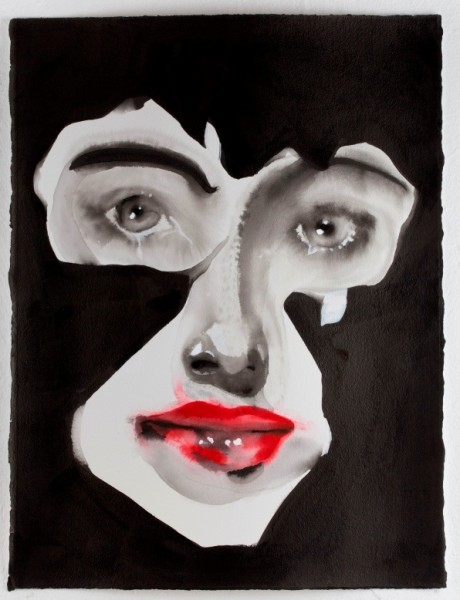 <span class="artist"><strong>Adriana Molder</strong></span>, <span class="title"><em>Face Cut</em>, 2014</span>