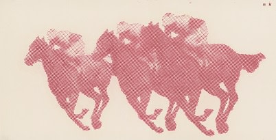 <span class="artist"><strong>Nan Qi</strong></span>, <span class="title"><em>Horse Racing </em>, 2013</span>