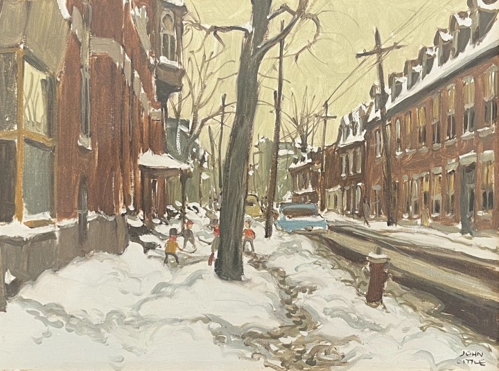John Little, La Petite Bourgogne, Montreal, 1965 (circa)