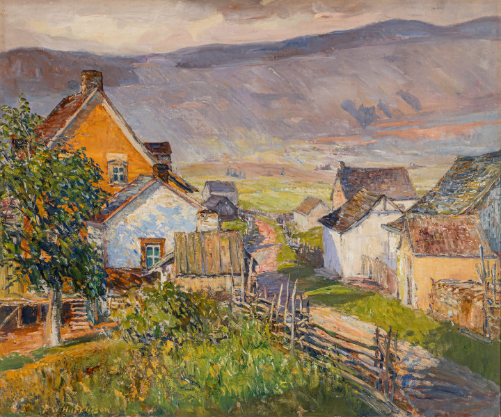 Frederick W. Hutchison Charlevoix County, 1930 (circa) Oil on canvas 30 1/4 x 36 in 76.8 x 91.4 cm