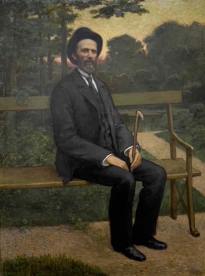 Ozias Leduc Portrait de Pierre Préfontaine, 1916 (circa) Oil on canvas 22 x 16 in 55.9 x 40.6 cm