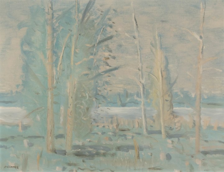 Stanley M. Cosgrove Sous Bois Oil on canvas 25 x 32 in 63.5 x 81.3 cm