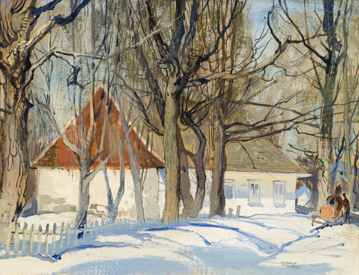 Franklin Arbuckle, March Day, Mont Tremblant Country, P. Que.