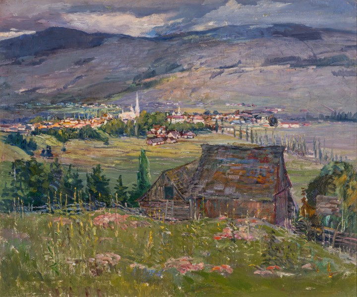 Frederick W. Hutchison View toward Baie St Paul, 1930 (circa) Oil on canvas 30 1/4 x 36 in 76.8 x 91.4 cm