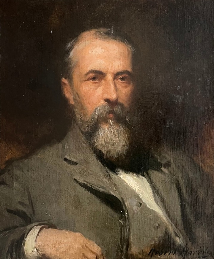 Robert Harris Portrait of John Hammond, 1898 Oil on canvas 24 x 20 in 61 x 50.8 cm
