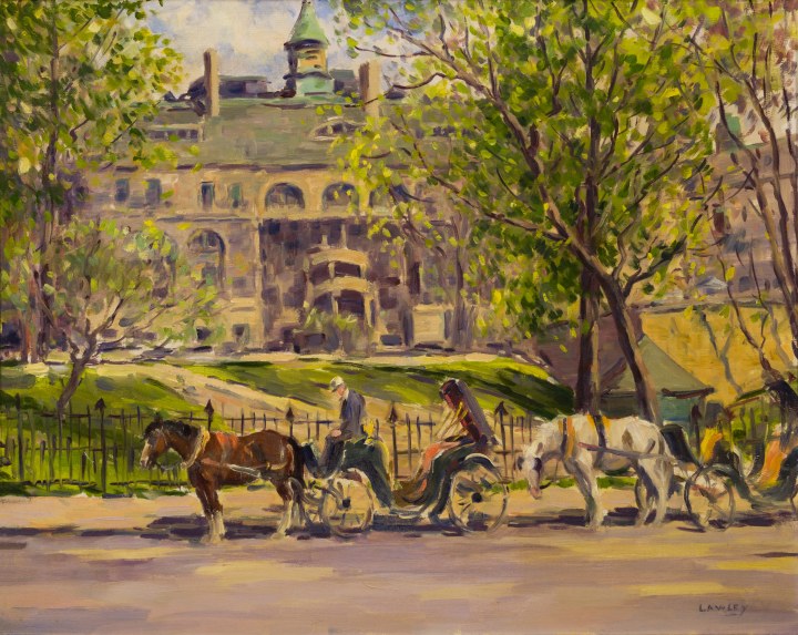 Douglas Lawley, Cab Stand and Physics Building