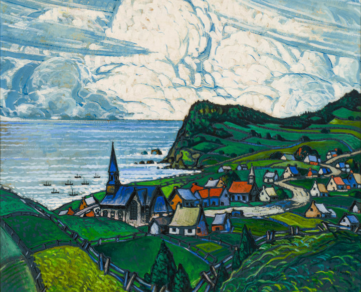 <span class=%22title%22>Gaspé Peninsula Landscape, Anse-aux-Gascons<span class=%22title_comma%22>, </span></span><span class=%22year%22>1944 or 1945</span>