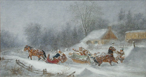 <span class=%22title%22>Run Off The Road In A Blizzard - Sortie de route dans la tempête</span>