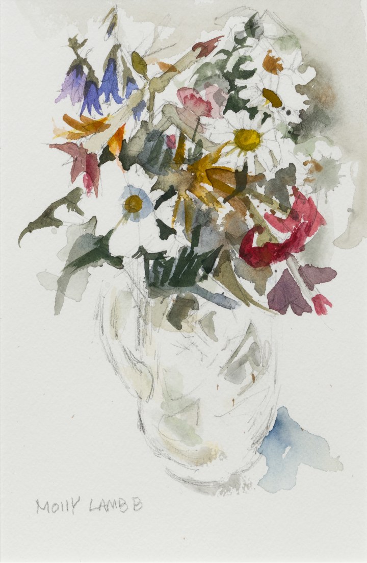 Molly Lamb Bobak Mixed Bouquet, 1994 Watercolour 9 x 6 in 22.9 x 15.2 cm
