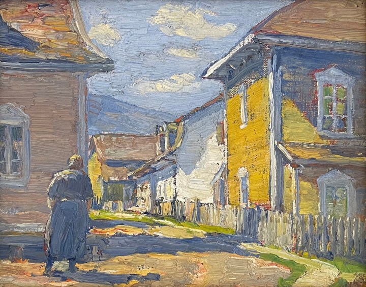 Frederick W. Hutchison, Street, Baie St. Paul, 1925 (circa)