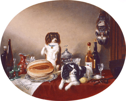 <span class=%22title%22>The Pets and the Materials - Chiens et matériaux<span class=%22title_comma%22>, </span></span><span class=%22year%22>1860</span>