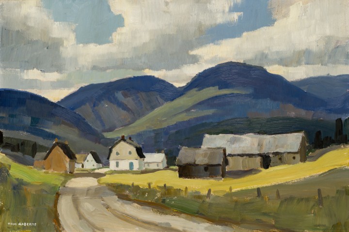 Tom Roberts, Road to St. Urbain, 1968