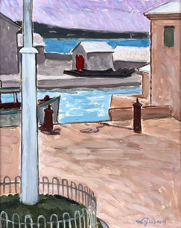 John Lyman St-Georges, Bermuda, 1914 (circa) Oil on panel 16 x 13 in 40.6 x 33 cm