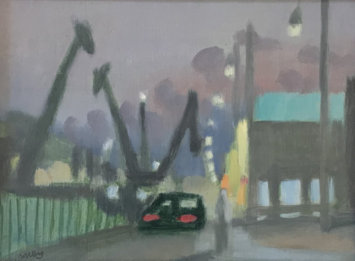 Philip Surrey Decarie II, 1966 (circa) Oil on board 6 x 8 in 15.2 x 20.3 cm