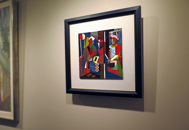 Friedrich Wilhelm (Fritz) Brandtner (1896-1969), Factory Worker (Machine Shop), c. 1938/9, Alan Klinkhoff Galery, August 2018