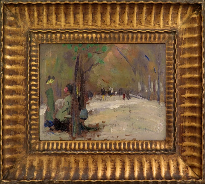 Emily Coonan (1885-1917) “Sketch” (Probably Paris) Framed View