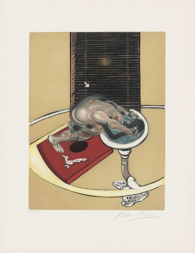 <span class="artist"><strong>Francis Bacon</strong></span>, <span class="title"><em>Figure at a Washbasin</em></span>