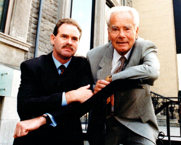 Alan and Walter Klinkhoff, circa 1990