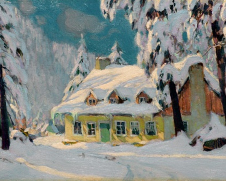 Clarence Gagnon’s "Après la Tempête" (c. 1922), the height of his artistic powers