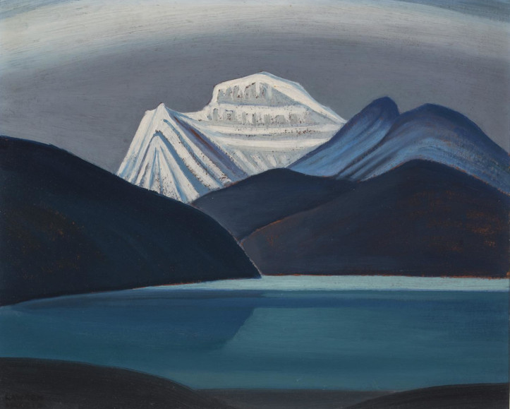 Featured Painting: Lawren Harris, Mountain Sketch (Lake and Mountain) c. 1928 