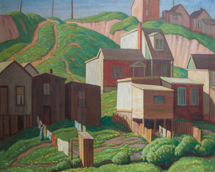 Featured Painting: Lawren Harris, Spring in the Outskirts, 1922
