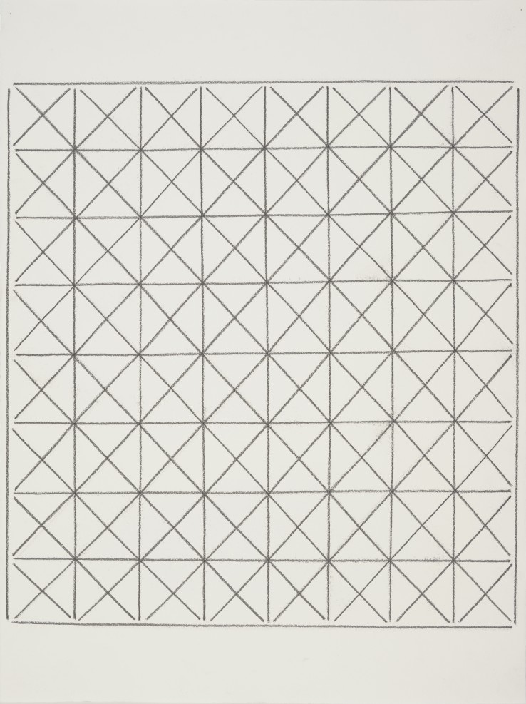 Linda Karshan  I 31/1/14  Graphite on paper  76 x 56 cm