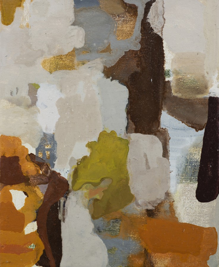 Boundaries, 2019  Oil on canvas  25.5 x 20 cm