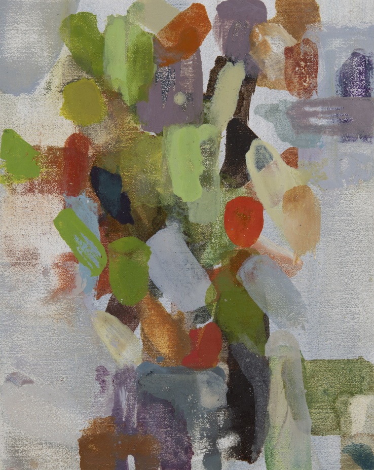 Sarah Armstrong-Jones  Late February, 2024, 2024  Oil on canvas  25.6 x 20.2 cm