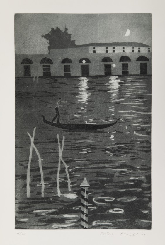 Patrick Procktor RA  Gondola, 1973  Aquatint  54 x 34.2 cm (image)  Edition of 25