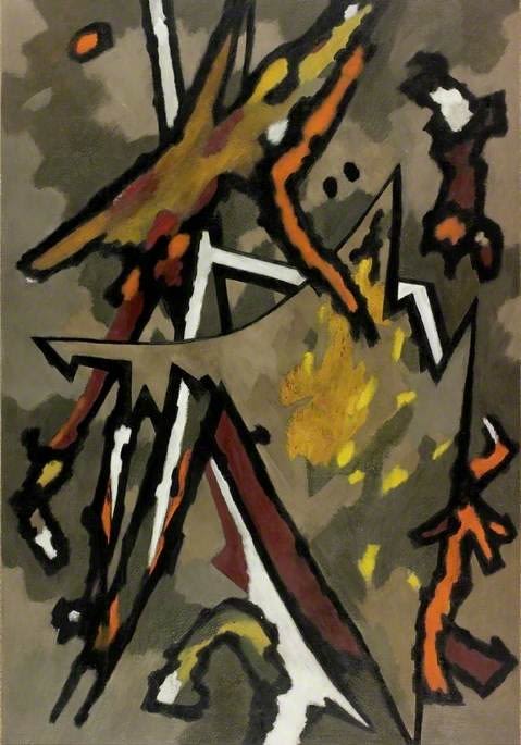 William Gear Autumn Landscape 1951 Laing Art Gallery, Newcastle