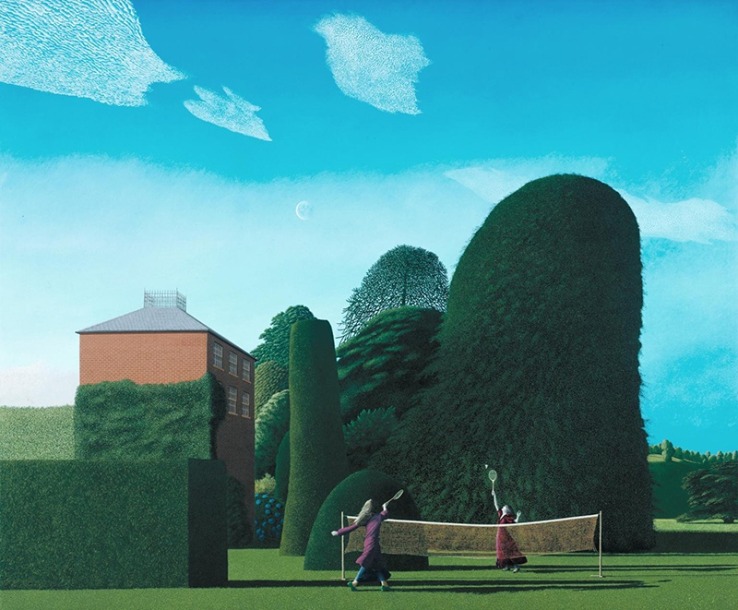 David Inshaw The Badminton Game 1972-3 Tate