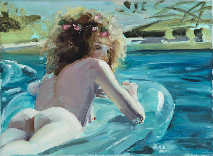 Jenna Gribbon, I don’t mind plastic flowers except when they are mixed with real ones, 2021