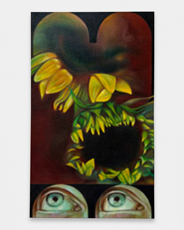 Scarlett Budden A ruptured stem, a cardinal cry, 2025