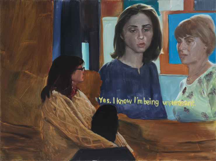 Jenna Gribbon, I know I’m being unpleasant, 2021