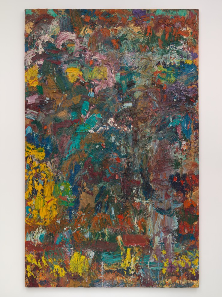 Gillian Ayres Sabrina, 1978 oil on canvas 245 × 153 cm (96 ⅜ × 60 ⅛ in)