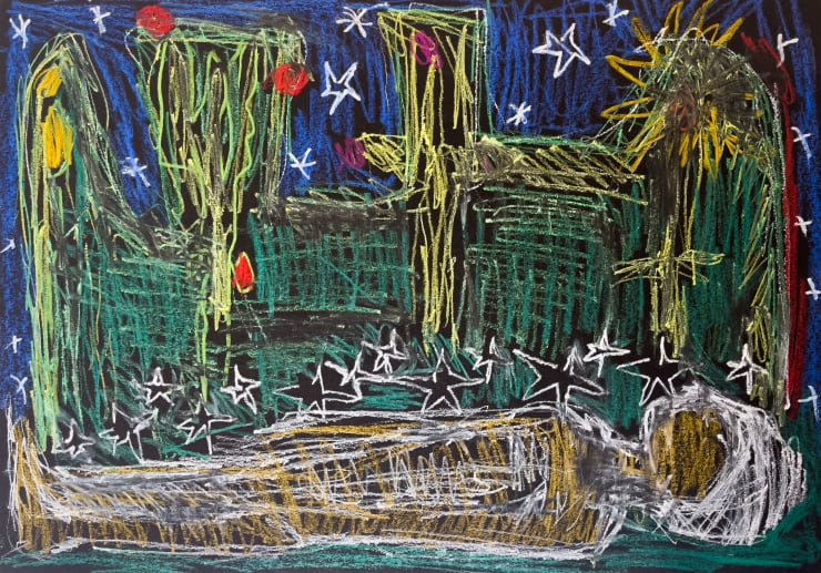 Ann Tracy, Midnight Garden, 2021