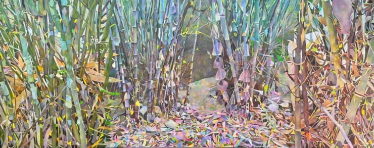 Joseph Ntensibe, Bamboo Forest , 2025