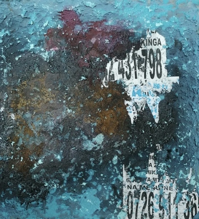 Onyis Martin, Into the Blues III, 2022