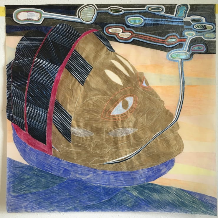 Wura-Natasha Ogunji, We hid our birds [close up, sky overhead], 2017