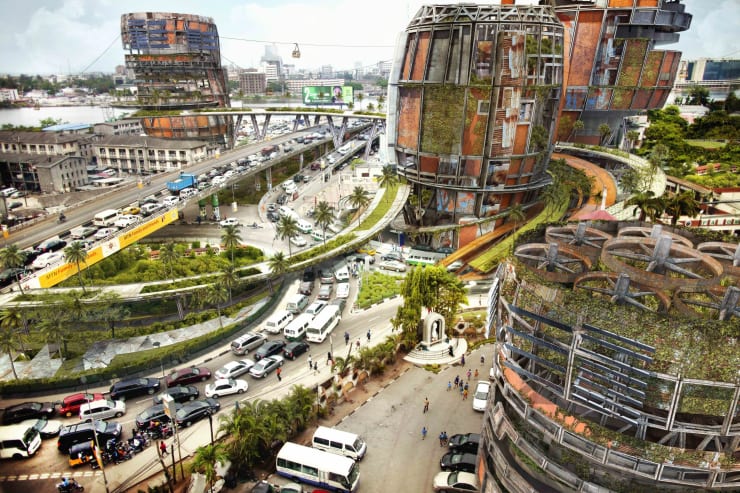 Olalekan Jeyifous, Falomo Roundabout, 2015